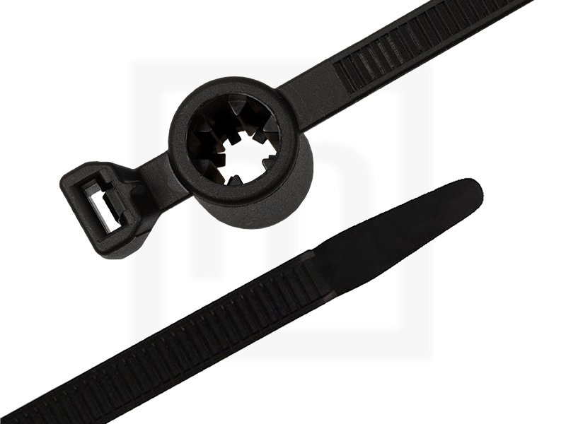 Kabelbinder für Schweißbolzen Verschluss B, 4.8 x 160 mm, 100 Stück