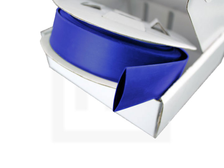 Schrumpfschlauch-Box, 12,7 mm blau, 6 m 
