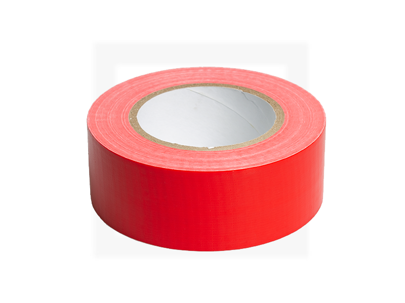 Gewebe-Klebeband, 50 mm x 50 m, rot