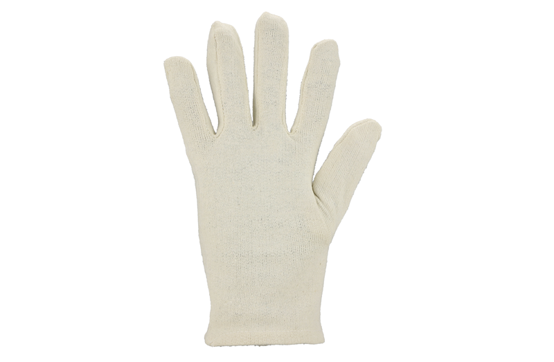 Baumwoll-Trikot-Handschuh, Größe 10