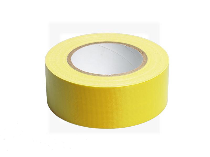 Gewebe-Klebeband, 50 mm x 50 m, gelb