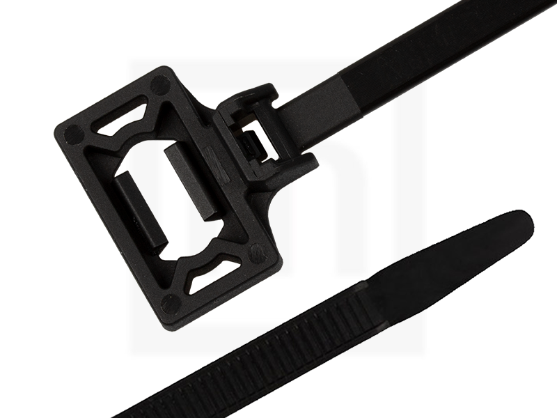 Kabelbinder für Schweißbolzen mit Freiraum, 4,8 x 165 mm, 100 Stück