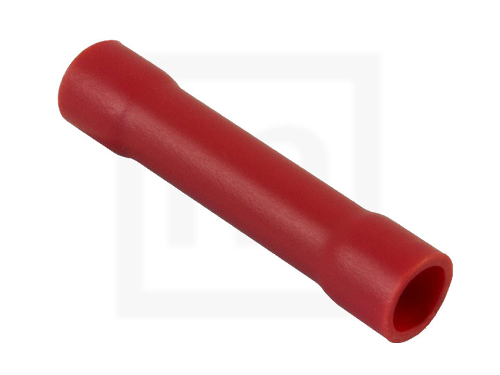 Stoßverbinder, 0,5 - 1,5 mm² rot, 100 Stück