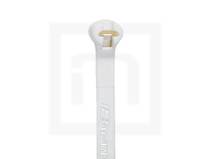 ABB Kabelbinder mit Stahlzunge, 3,6 x 208 mm natur, 100 Stück