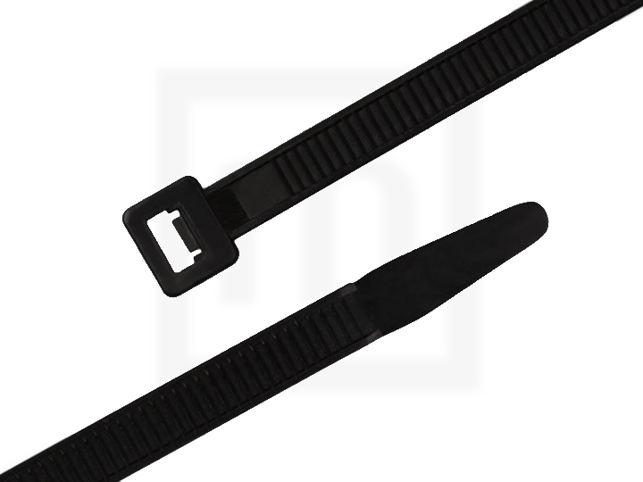 Kabelbinder hitzestabilisiert, 4,8 x 290 mm schwarz, 100 Stück