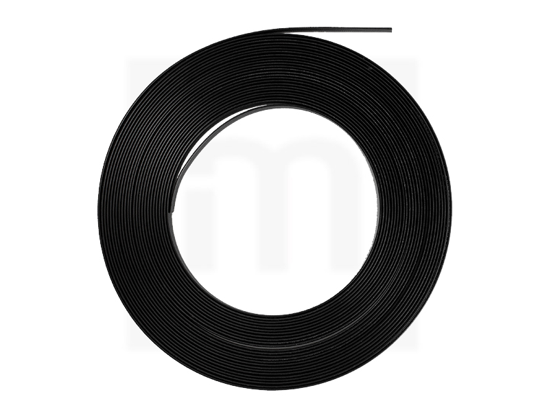 Endlos-Kabelband 7 mm, schwarz, 15 Meter